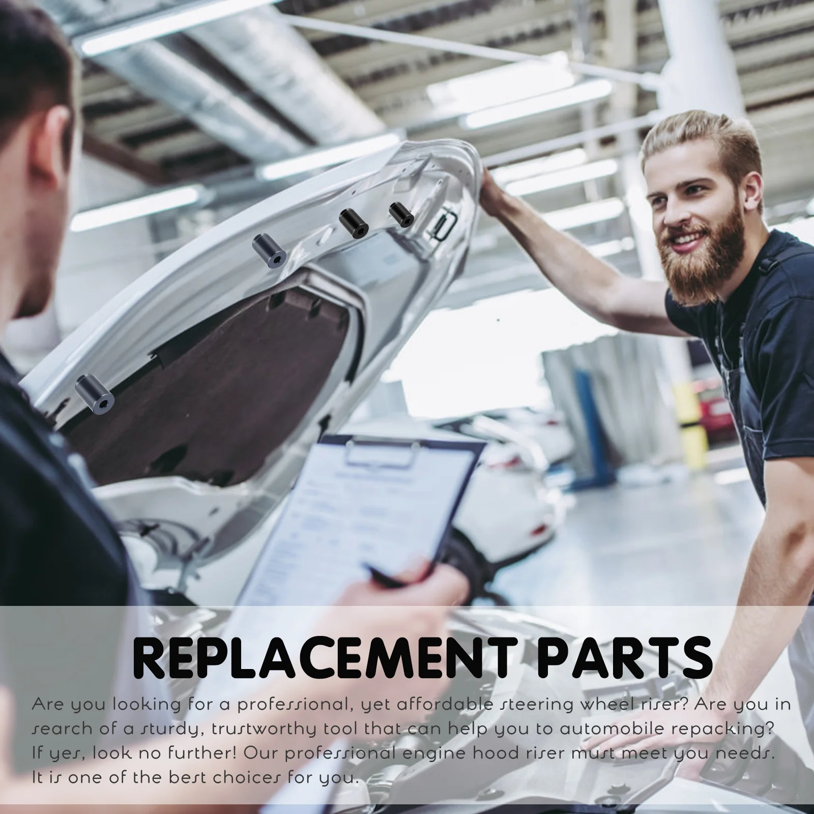 Проставка для капота вентиляция двигателя автомобильные аксессуары проставки