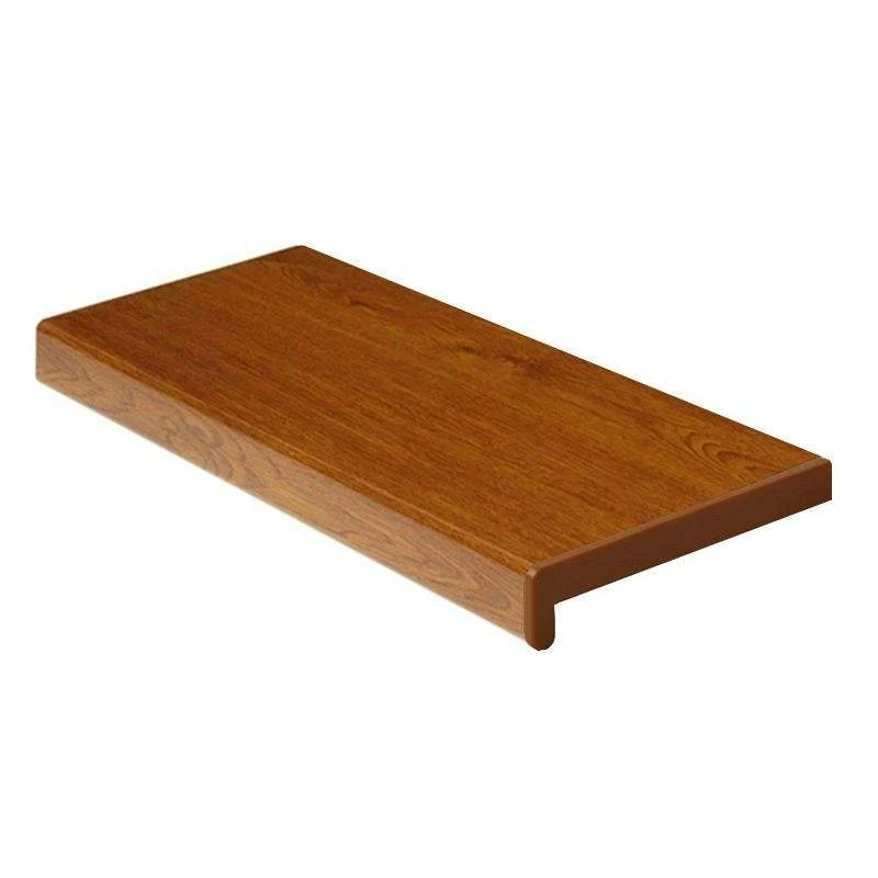 Windowsill plastic width 200mm length 1000mm. Color-Golden Oak. Texture-Wood | Обустройство дома