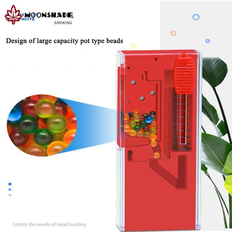 

MOONSHADE New 5 Colors Updated Cigarette Explosion Beads Pusher Mixed Bursting Beads Fruit Flavor Cigarette Accessories