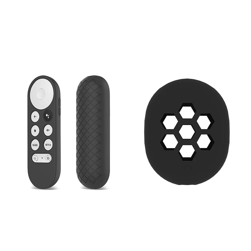 

Нескользящий Мягкий силиконовый чехол для пульта дистанционного управления, защитный чехол для Chromecast TV 2020, голосовой пульт дистанционного управления