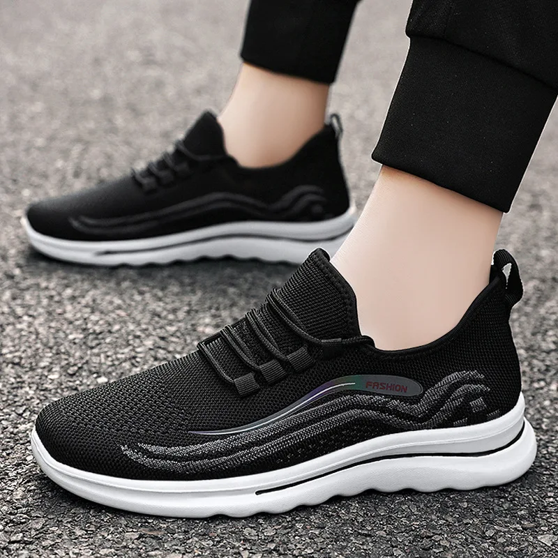 

New Shoes Men Light Walking Breathable Summer Comfortable Casual Shoes Men Sneakers Footwear Zapatillas Hombre