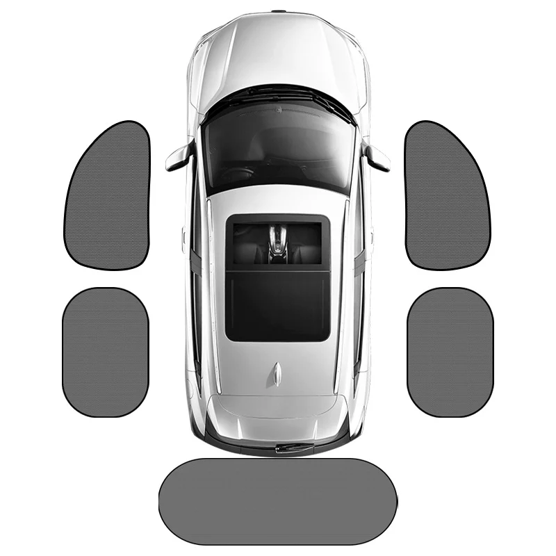 Фото RazorRide Автомобильный солнцезащитный козырек с защитой от ультрафиолета Автомобильная занавеска на окно автомобиля Солнцезащитный козырек на заднее окно Сетчатый солнцезащитный козырек Летняя защитная оконная пленка №1