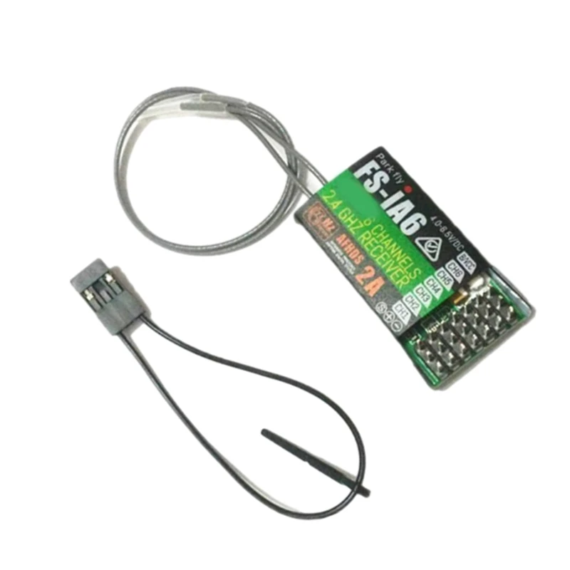 E56B Надежный приемник FS-IA6 2.4G 6-канальный с двойной антенной для i6x i6s