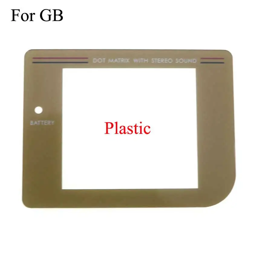 Пластиковый стеклянный объектив YuXi для GB GBC GBA SP GBP экран защитная крышка