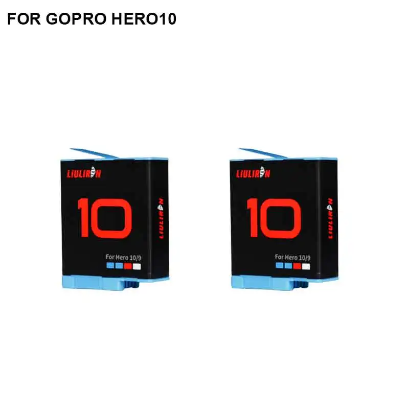 Светильник устройство для GoPro Hero 10 2100 мАч 3 слота карт |