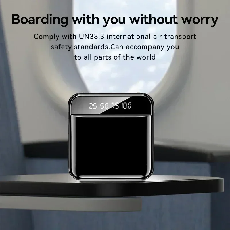 Мини-Power Bank 30000 мАч Портативное сверхбыстрое зарядное устройство Внешний