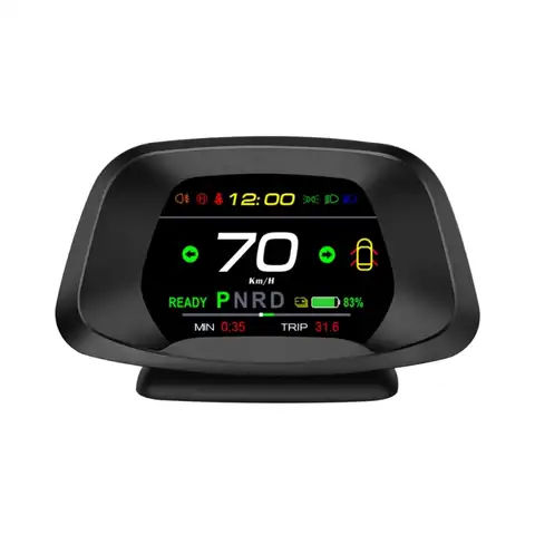 Головное устройство HUD для автомобиля-дисплей Спидометр превышение скорости будильник Предупреждение ускорение