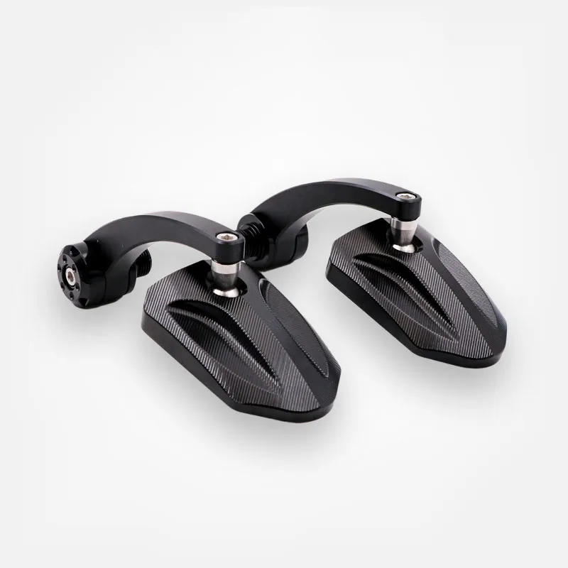 

Motorcycle Side Mirrors Modified Accessories Motorbike Flexible Mirror Blue Mirror Anti Dazzle for QJMOTOR SRK350 SRK600 SRK700