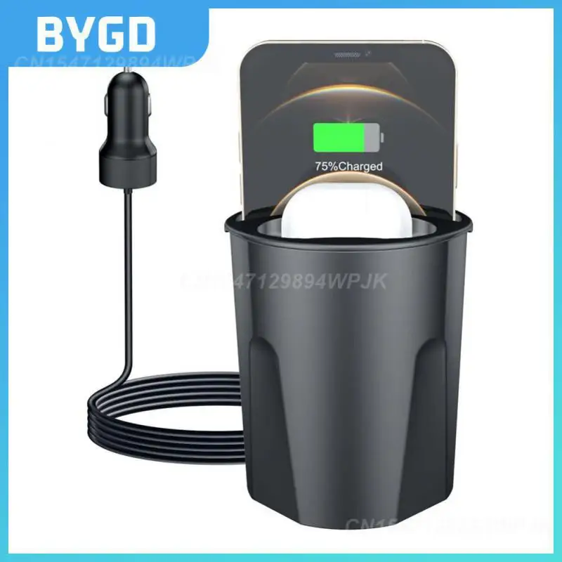 

Автомобильное зарядное устройство 15 Вт, практичный держатель для беспроводной зарядки, многофункциональный портативный автомобильный держатель, автомобильные принадлежности, 12 В/5 А, универсальный