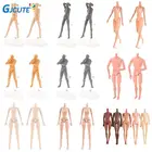 Кукла с подвижными суставами в африканском стиле, тело куклы с черной кожей, с белымжелтымкоричневымчерным оттенком, Детская милая игрушка для девочек, подарок