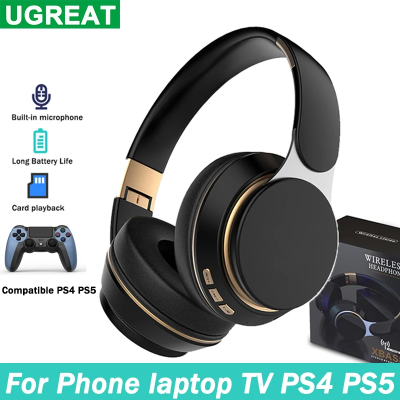 

Wireless TV Headphones Bluetooth 5.0 USB Adaptor Stereo Headset Foldable Helmet Earbuds with Mic for Samsung Xiaomi TV PC Music