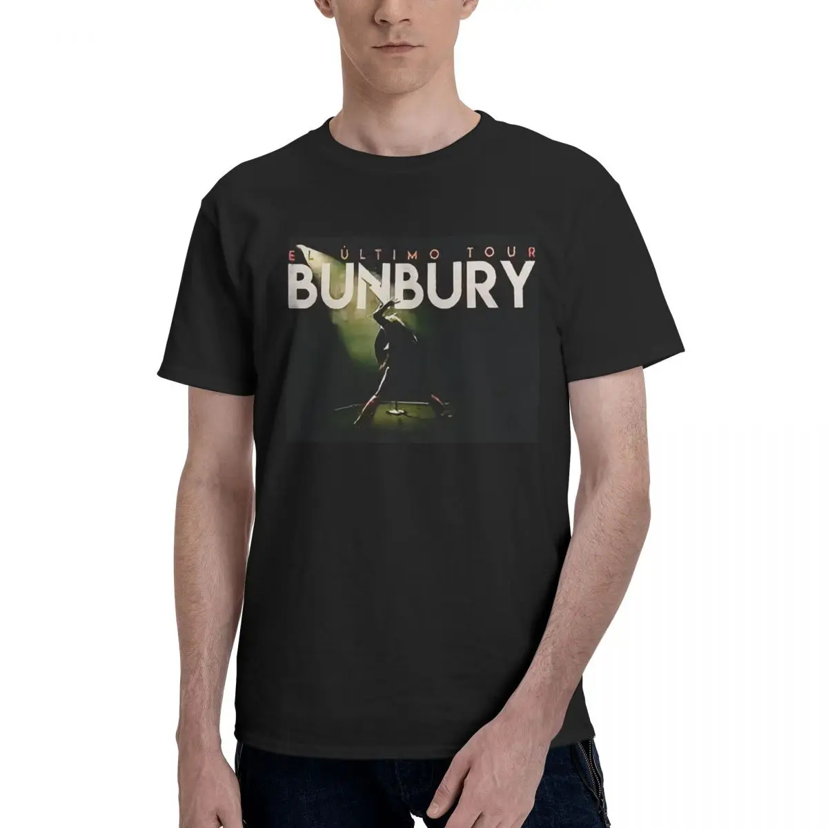 Bunbury El Ultimo Tour 100% хлопок повседневные дышащие удобные футбольные рубашки в стиле