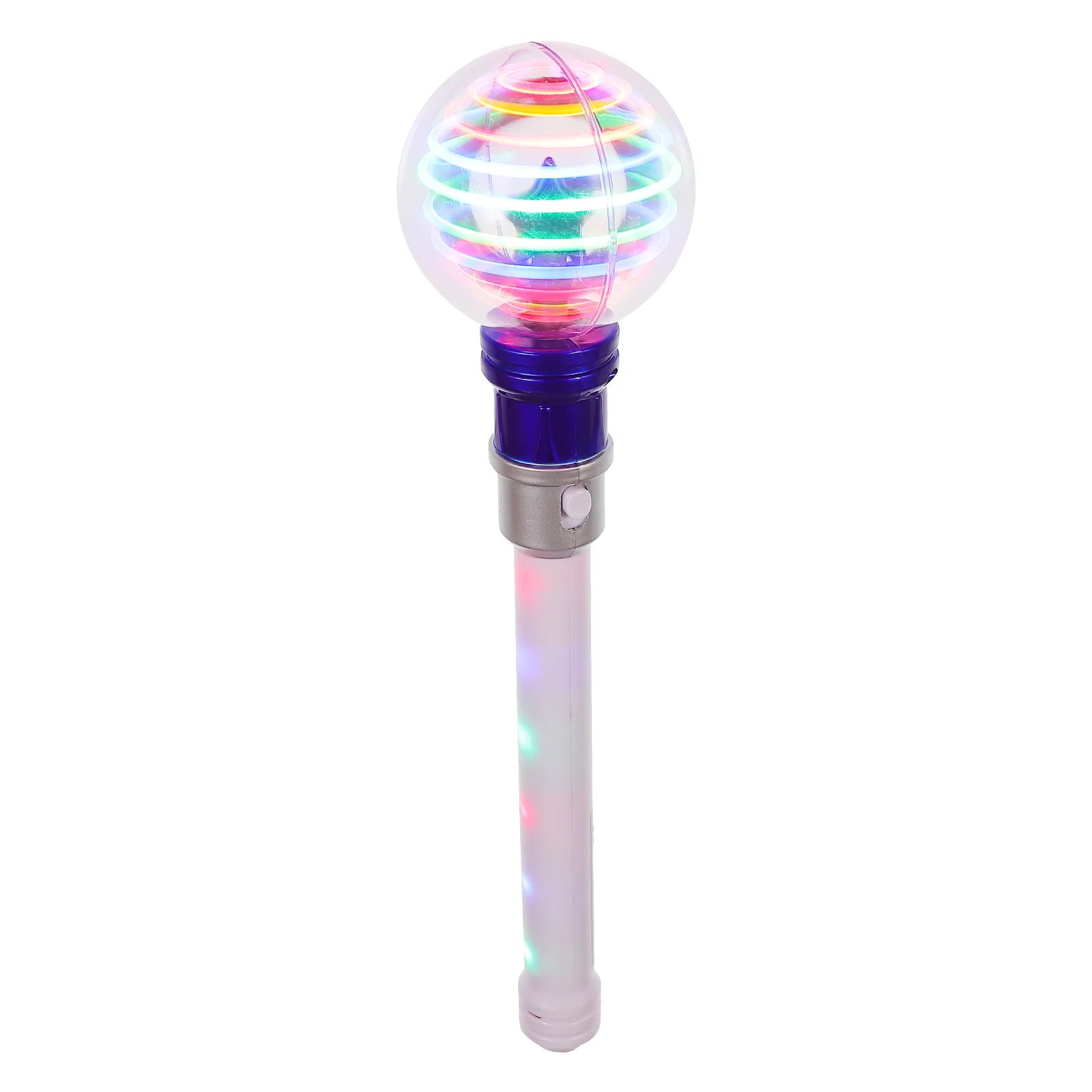 

Wand Light Flashing Led Up Sticks Spinning Glow Ball Party Fairy Rotating Night Colorful Glowing Halloween Dark The Girl Props