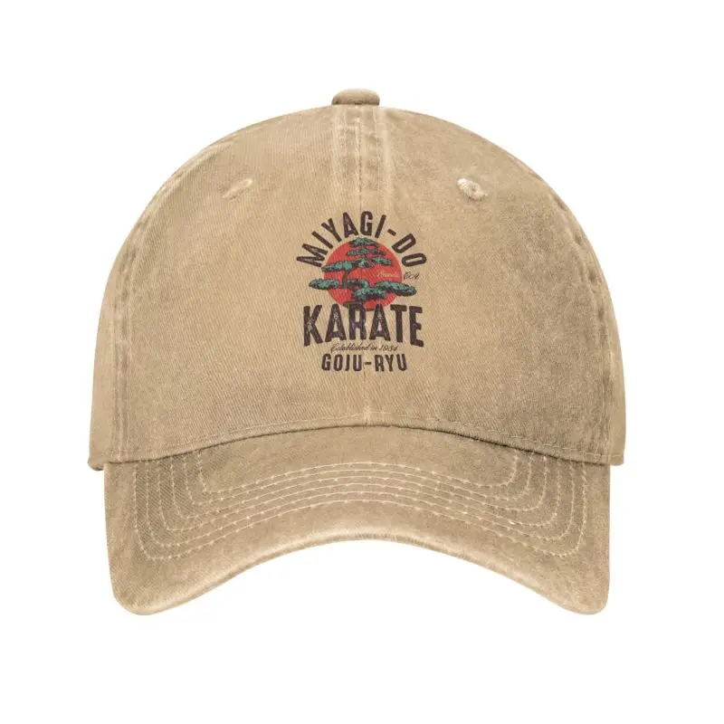 

New Vintage Miyagi Do Inspired Karate Kid Baseball Cap Cotton for Men Women Breathable Japanese Kung Fu Cobra Kai Dad Hat Sports