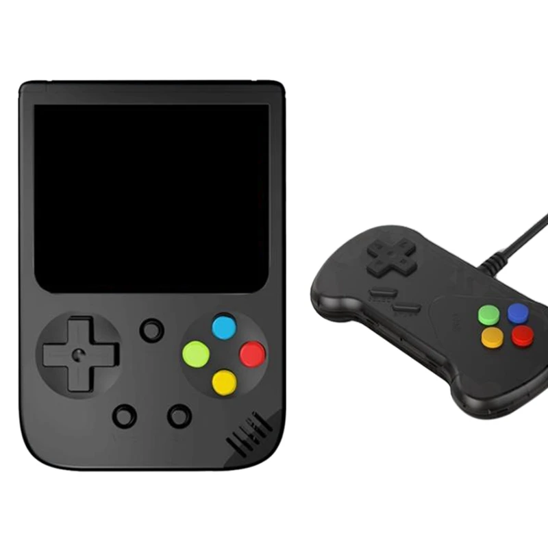 

3.0Inch IPS Screen Built-In Module Multiplayer Online Open Source Portable Handheld Retro Game Console Black