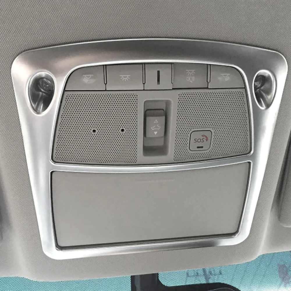 

Accessories For 2013-2018 Nissan Altima Teana Overhead Dome Light Bezel Trim Moulding Chrome