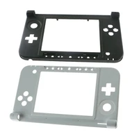 middle frame replacement kits housing shell cover case bottom console cover compatible with 3ds xl game console