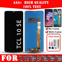 original lcd for tcl 10 se t766h_eea t766u t766a t766j display premium quality touch screen replacement part mobile phone repair