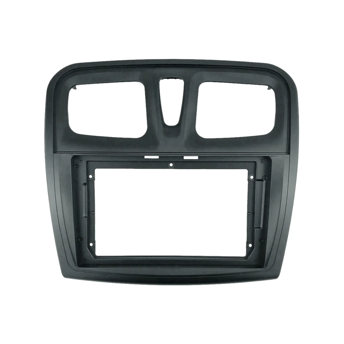

2 Din 9 Inch Car Radio Fascia for RENAULT Sandero Symbol Logan 2014+ Dashboard Frame Installation DVD Gps Mp5 Player