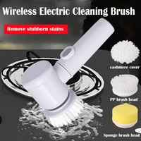 wireless electric cleaning brush usb rechargeable housework kitchen dishwashing brush bathtub tile professional cleaning brush