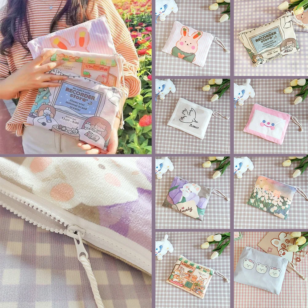 

Уличная косметичка для девушек, женская косметичка, Женский органайзер для туалетных принадлежностей, холщовые женские чехлы для хранения ...