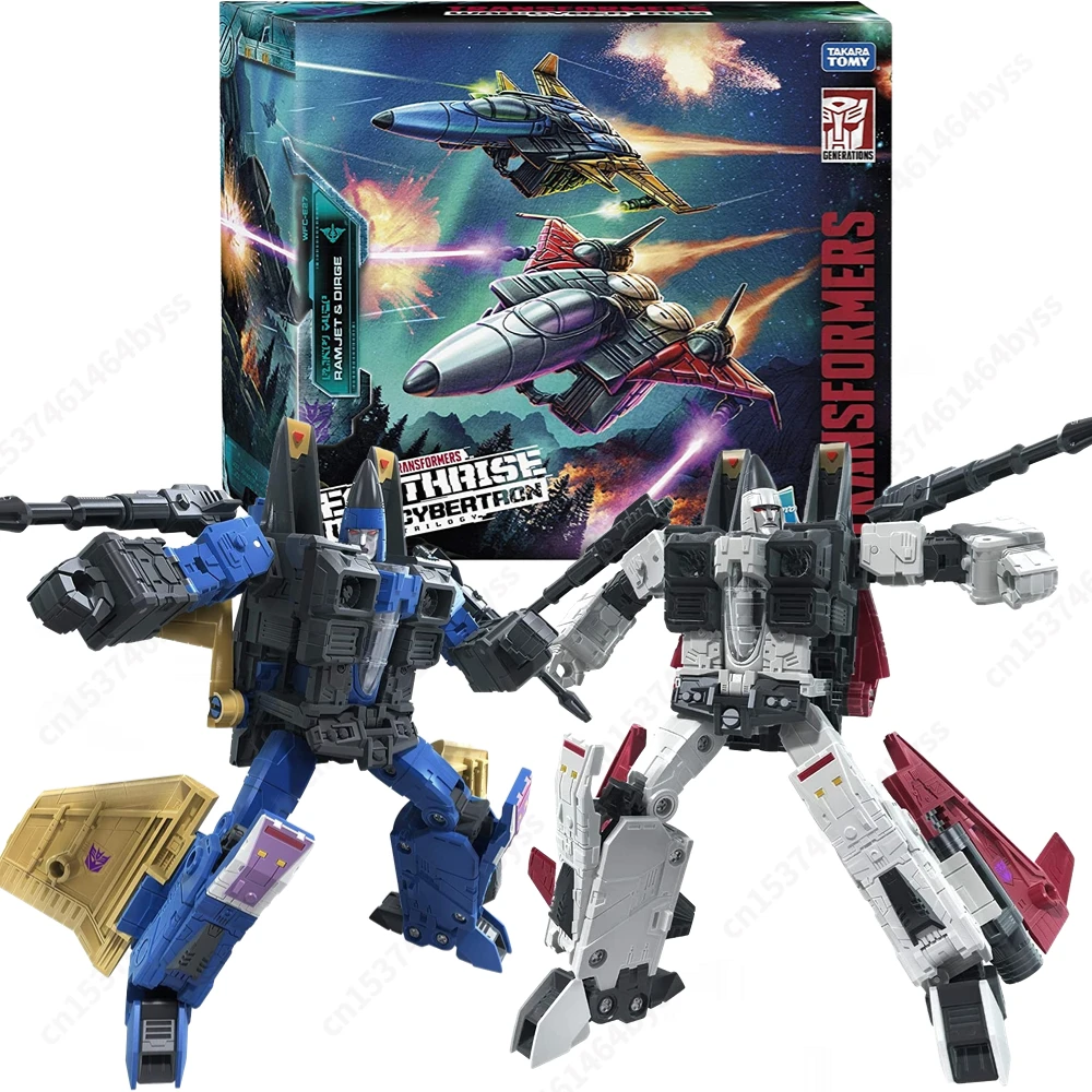 

Original Transformers Ramjet Dirge Reprint WFC-E27 2-pcak Seeker Elite Action Figure Model Toy Collection Hobby Gift