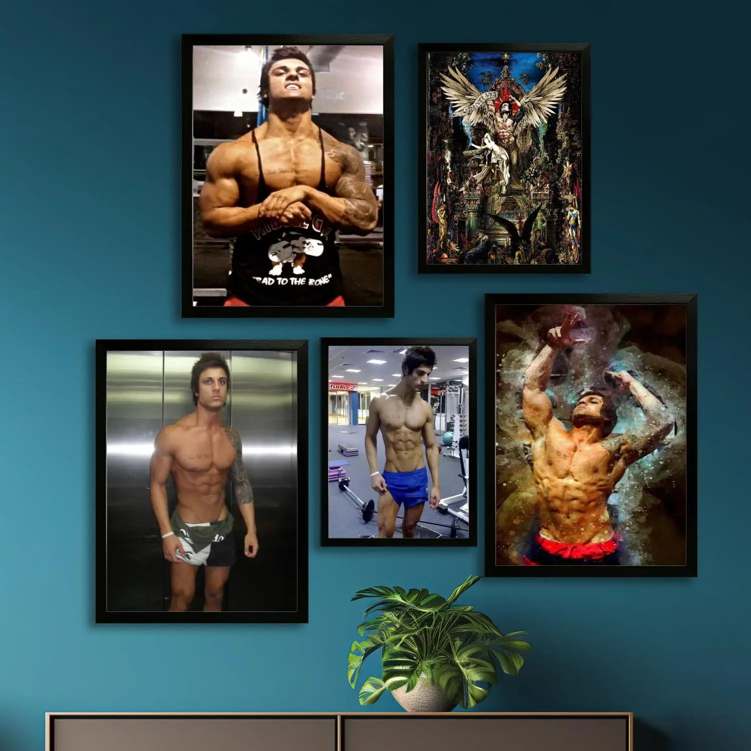 Zyzz холст художественный постер настенная живопись печать современные семейные