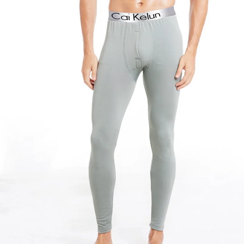 Мужские кальсоны термоприятное для кожи нижнее белье зимние теплые длинные
