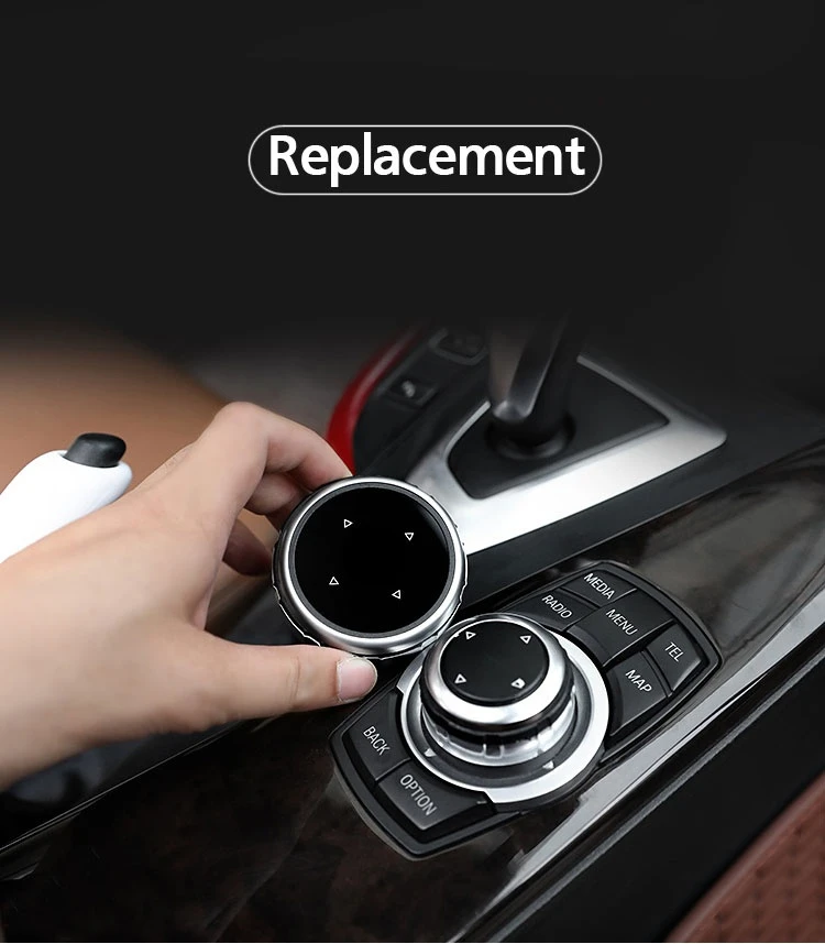 

Car Multimedia Buttons Cover iDrive Stickers for BMW 1 3 5 7 Series X1 X3 F25 X5 E70 X6 E71 F30 F10 F07 E90 F11 E92 F20