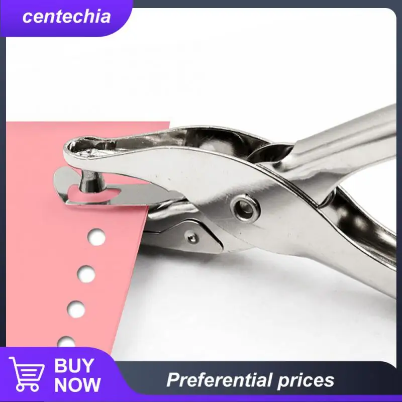 

Punching Forceps Automatically Open Labor Saving Paper Punch Automatically Reset Premium Chrome Vanadium Steel Manual Puncher