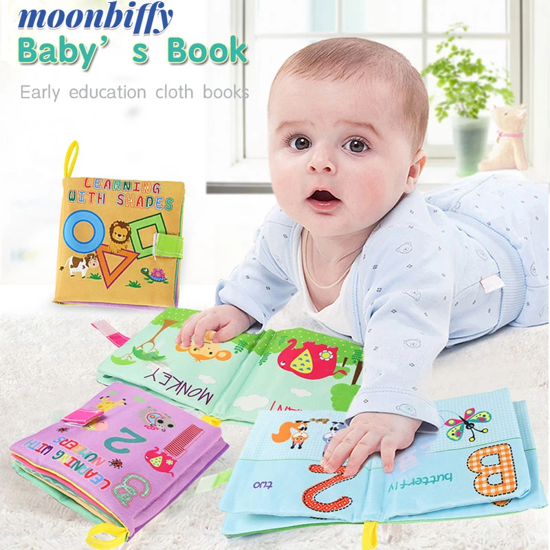 

1 шт., детская книжка из нетоксичной ткани, для раннего развития