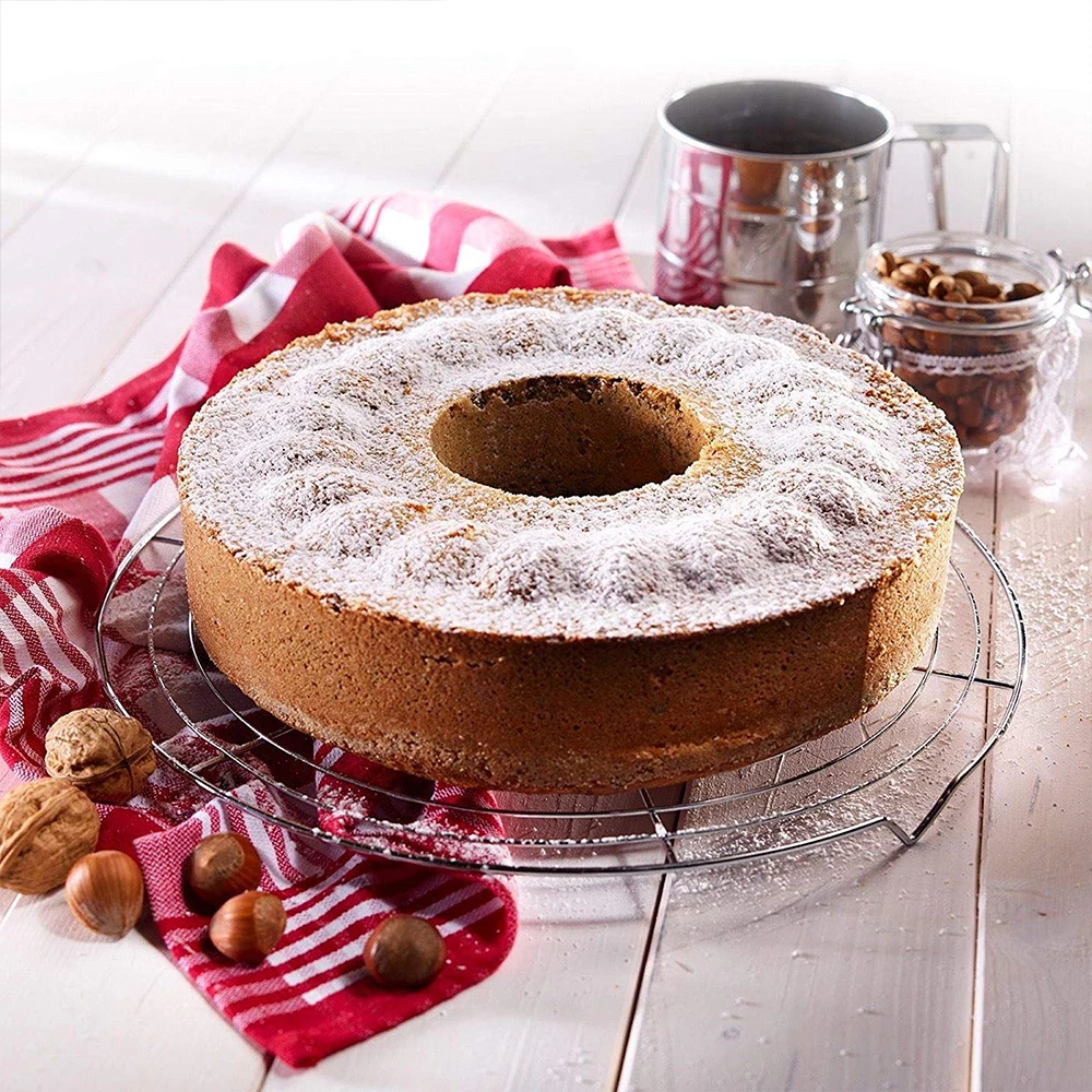 11-дюймовая Черная Форма Для Торта В Форме Дымохода С Боковым Замком Съемная