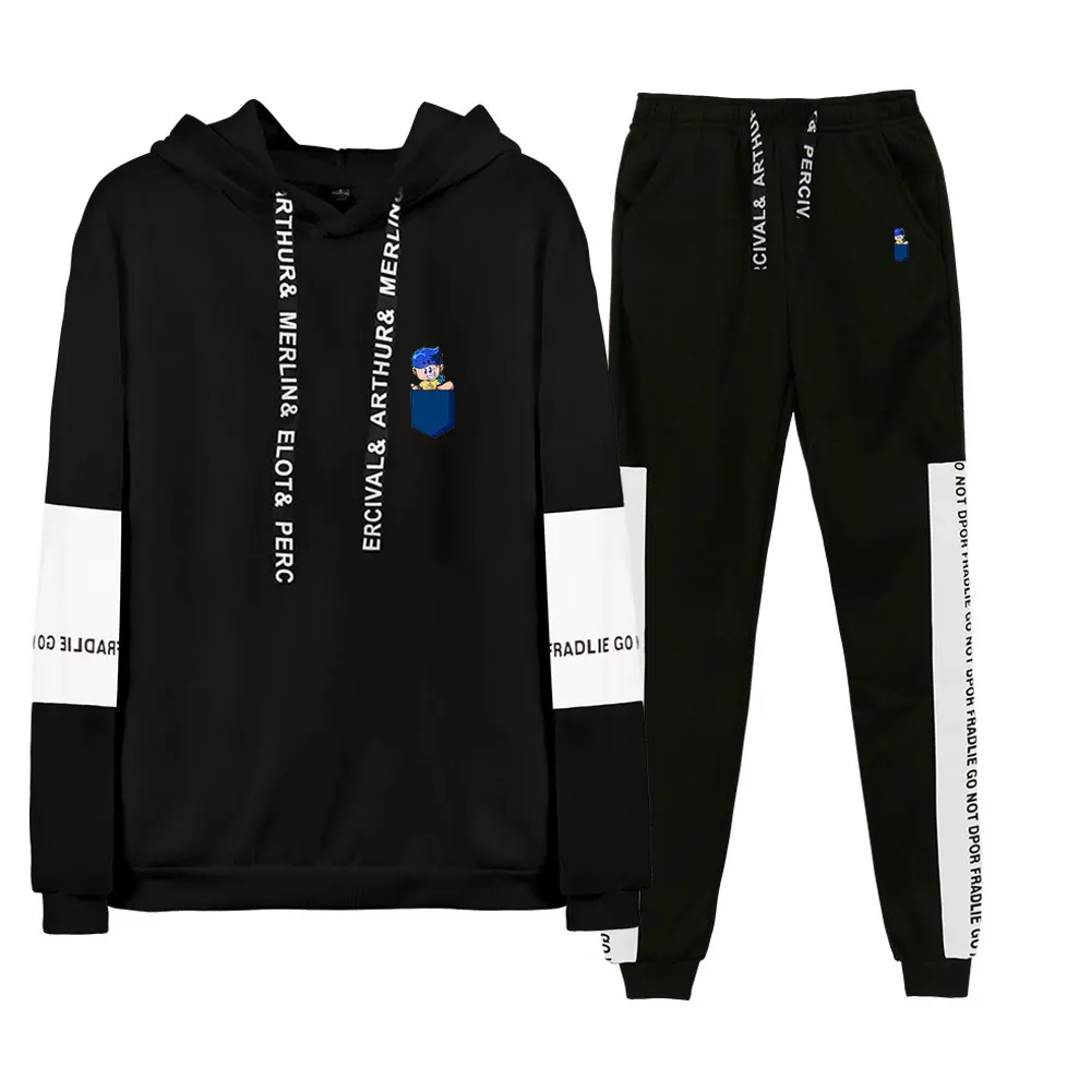 

RussoPlays Merch 2022 Pullover Unisex Harajuku Tracksuit Pullovers 2 pieces sets hoodie sweatshirt -