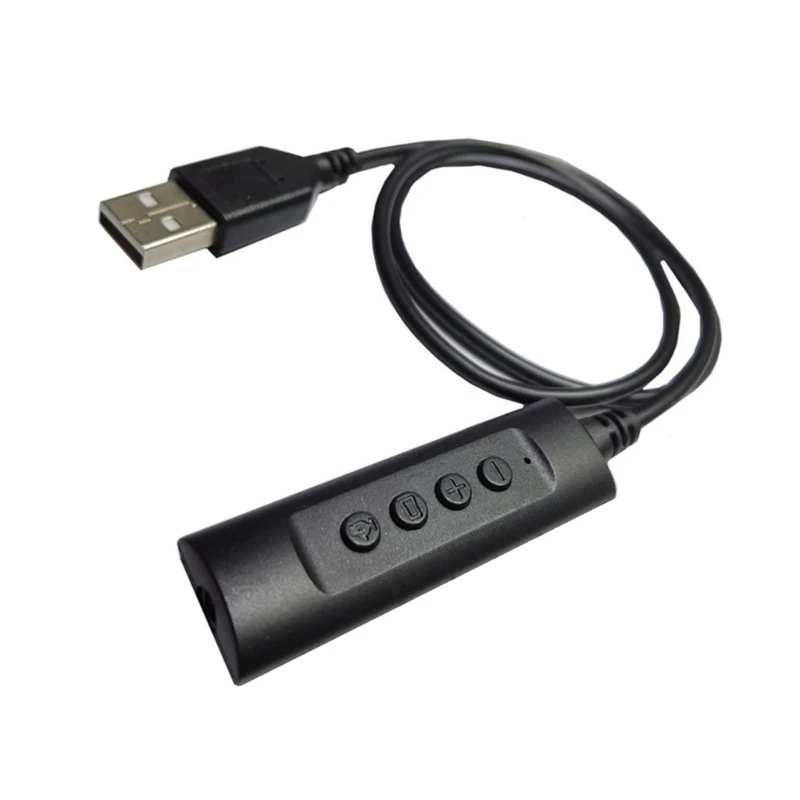 3 5 мм к USB внешняя звуковая карта для просмотра фильмов прослушивания музыки