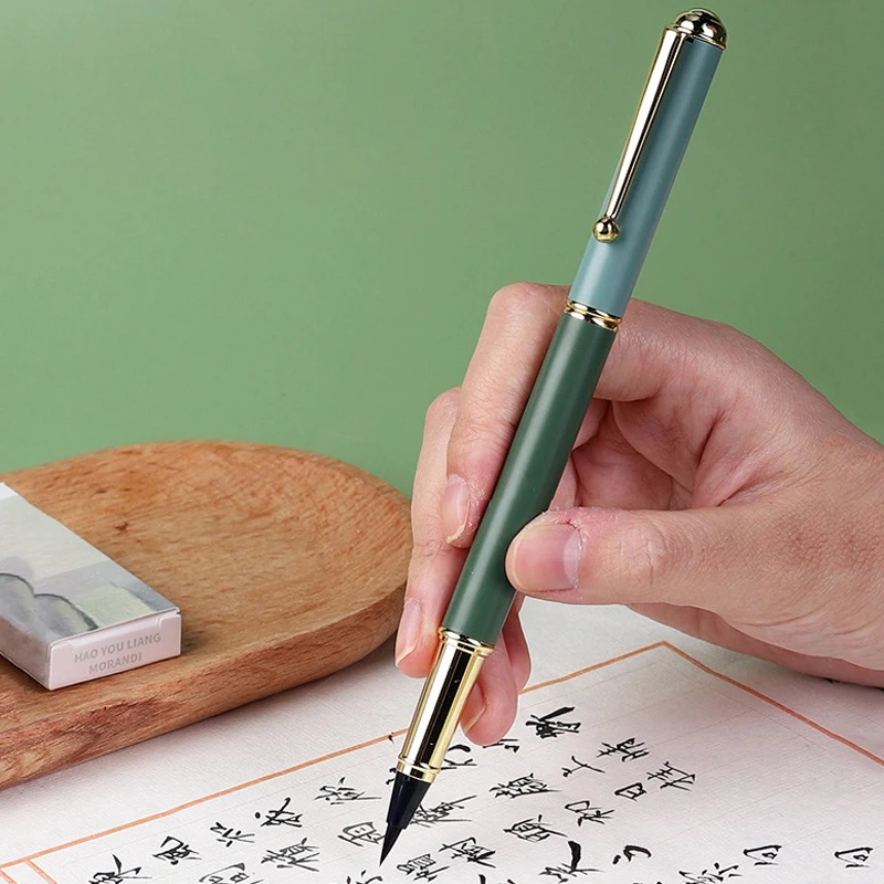 

Fountain Pen Style Brush Pen Set Creative Wrting Calligraphy Pen New Drawing Pen For Students Painting Soft Brush Art Supplies