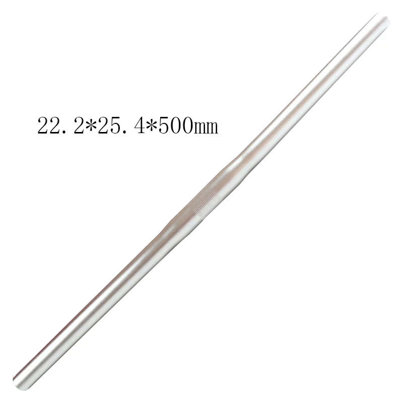 

Aluminum Alloy Horizontal Handlebar BMX Mountain Bikes 22.2*25.4*500mm One-shaped Handlebar CSY0055