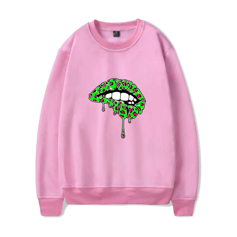 Толстовка с капюшоном Ben Azelart Stay Wild Lip винтажная уличная толстовка 90-х годов Harajuku