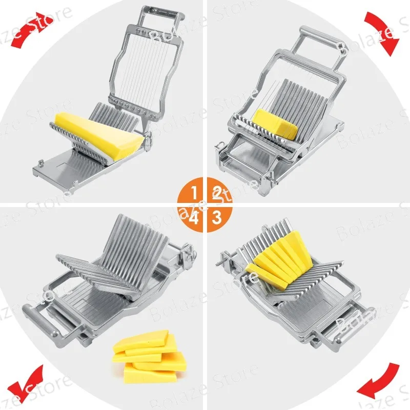 Измельчитель для сыра из нержавеющей стали 1 см и 2