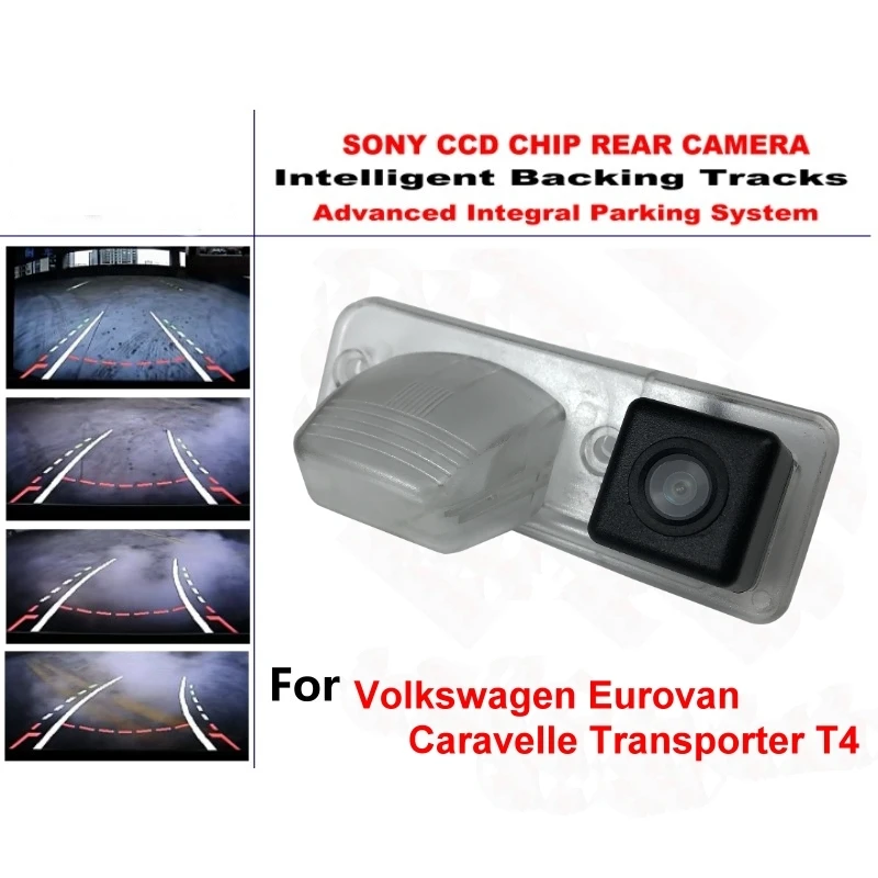 

Для Volkswagen VW Eurovan Caravelle Transporter T4 трековая камера HD CCD интеллектуальная динамическая Автомобильная фотокамера