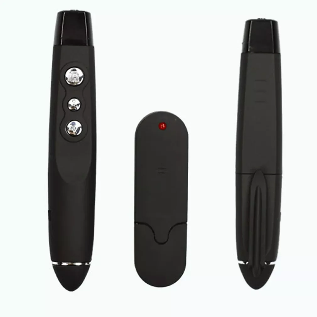 

2.4GHZ Power Pointer Presenter Wireless Remote Red Pointer Presenter Pointers Speech Projection Pen Remote Control