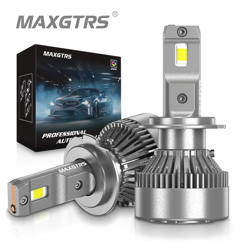 

140W GT Series H7 H11 H1 H4 Светодиодная лампа для фар 6000K LED HB3 HB4 Белая медная трубка Комплект светодиодных фонарей для автомобиля 12V 2PCS