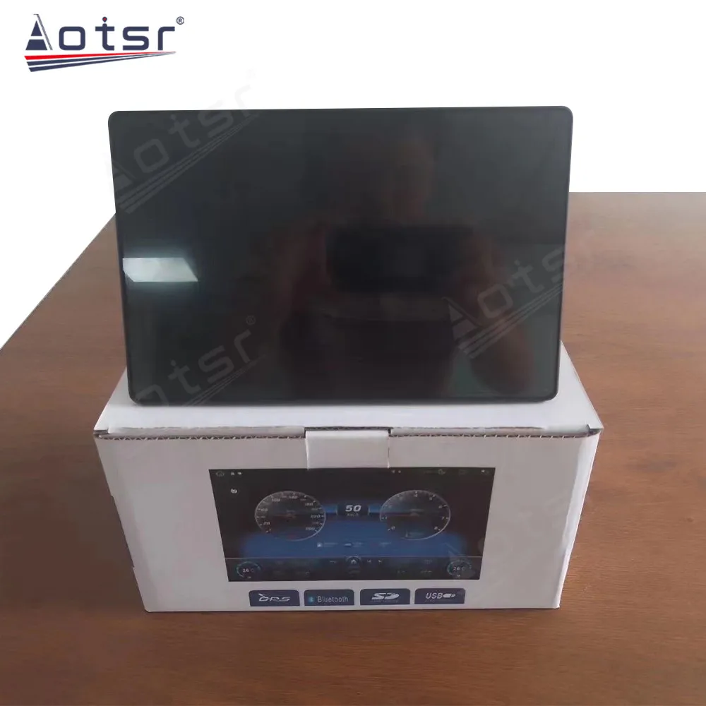 Android 12.0 Автомобильный радиоприемник для Mercedes Benz новый C-класс GLC Стерео