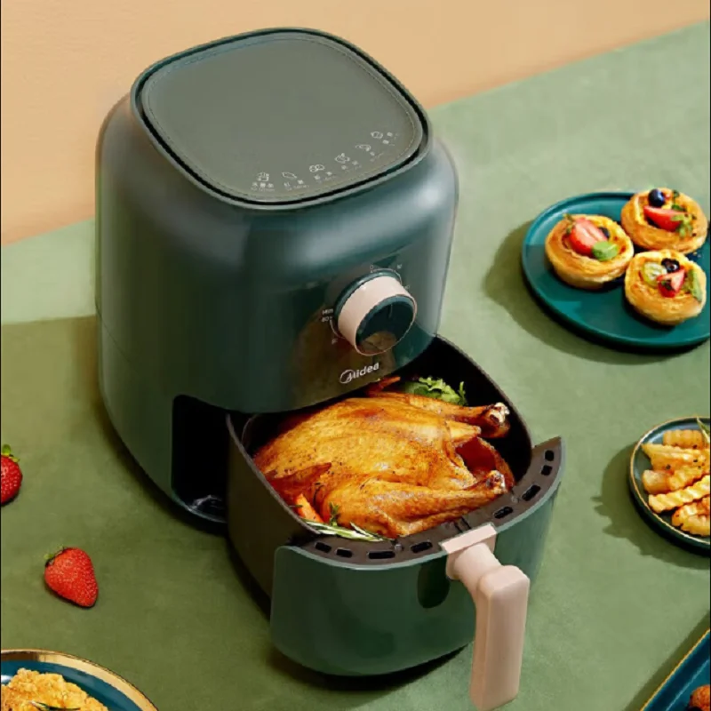 Midea Low Oil Air Fryer Household New Intelligent Multi-function Electric Fryer French Fries Split Design 220V