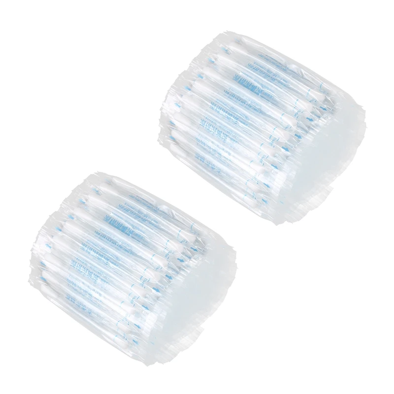 

200Pcs Disposable Alcohol Stick Disinfected Cotton Swab Emergency Care Sanitary Women Makeup Cotton Buds Tip For