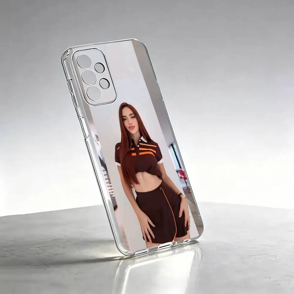 Фото Прозрачный тонкий мягкий чехол для телефона Latin Pop K-Kim-M L-Loaiza-ZA для Samsung S 25,24,23,22,30,21,10,9,Ultra,Plus,Lite,FE,4,5 №4