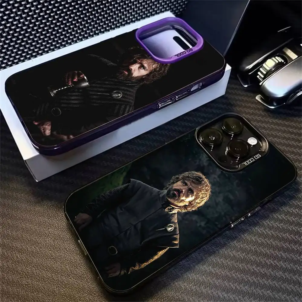 Фото Чехол для телефона T-Tyrion T-Tyrion L-Lannister с градиентным серебристым покрытием для iPhone 17, 16, 15, 14, 12, 13, 11 Plus, Pro Max, XS №1