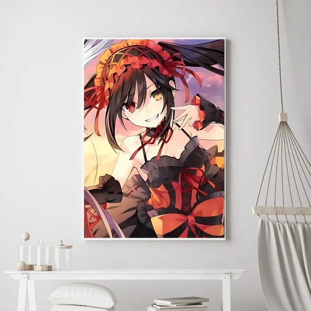 Tokisaki Kurumi Date A Live плакат принты настенная живопись спальня гостиная стена бар