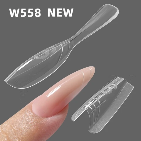 YOKEFELLOW&MR формы для ногтей овальные и квадратные 240 шт