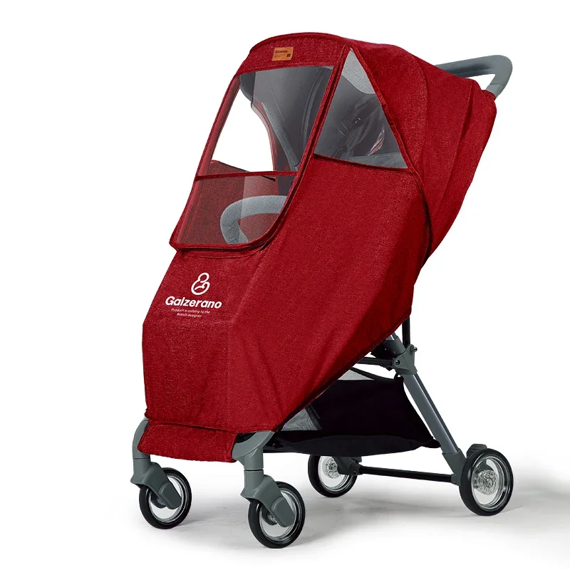 Универсальный дождевик для детской коляски водонепроницаемый чехол от дождя