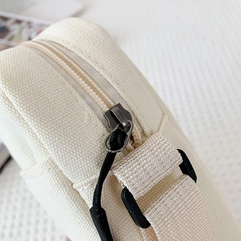 Милая большая сумка с милым принтом новая холщовая однотонная на плечо